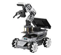 HIWONDER ROS2 Robot con OpenClaw Jetson Nano Gemini ChatGPT, modelos de IA grandes, visión 3D, mapeo SLAM 6DOF, brazo robótico, control de voz, kit de coche robot, ROSOrin Pro Ultimate Kit y Jetson