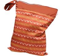 Hixingo 30x40cm Bolsas de Pañales Mojados, Impermeable Reutilizable Bolsa Pañales con Cremallera, Wet Bag Organizador para Carro de Bebe, para Viajes, Playa y Piscina (Línea 012,1 Pack)