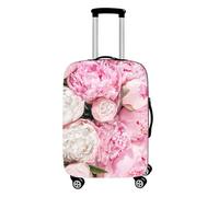 Hixingo 3D Cubierta de Equipaje, Elástico Funda Protectora de Equipaje Anti-Polvo Flor de Jardín Funda de Maleta Antiarañazos Luggage Cover para 18-32 Pulgadas (Romántico,XL (30-32 Pulgadas))