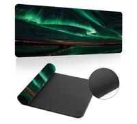 Hixingo Alfombrilla Ratón XXL/XL/L, Maravillas del Mundo Alfombrilla Rató Gaming, Alfombrilla con Bordes Cosidos, Mouse Pad con Base Antideslizante (600x300x3mm,Noruega)