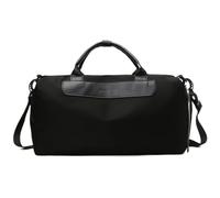 Hixingo Bolsa Deporte Grande para Mujer y Hombre, Bolsa de Viaje Plegable Equipaje de Mano Avion Cabina para Facturar, Viajes o Almacenamiento (Negro,44x23x24cm)