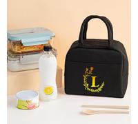 Hixingo Bolsa Termica Porta Alimentos para Mujer y Hombre, 5L Azul Bolsa Almuerzo Comida Trabajo Pequeña Portátil Térmica para Almuerzo, Oficina, Viaje, Pícnic o Colegio (L,22x12x19cm)