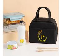 Hixingo Bolsa Termica Porta Alimentos para Mujer y Hombre, 5L Azul Bolsa Almuerzo Comida Trabajo Pequeña Portátil Térmica para Almuerzo, Oficina, Viaje, Pícnic o Colegio (P,22x12x19cm)