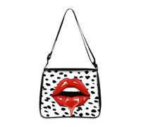 Hixingo Bolsos Universidad Mujer Grande Bolso Bandolera Tote Shopper Bolsos, Gran Capacidad Bandolera con Cremallera, Impresión Bolso de Mano para Compras Colegio Trabajar Viajar (Grafiti,28*24*7cm)