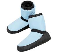 Hixingo Botas Calentamiento Ballet, 34-45 Zapatillas de Ballet Mujer Invierno Cálidas Botas de Calentamiento Ballet Gomas de Sujeción para Práctica de Baile (EV29 Azul,S)