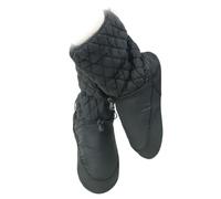 Hixingo Botas Calentamiento Ballet, 34-45 Zapatillas de Ballet Mujer Invierno Cálidas Botas de Calentamiento Ballet Gomas de Sujeción para Práctica de Baile (S,1006 Negro)