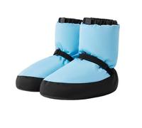 Hixingo Botas Calentamiento Ballet, 34-45 Zapatillas de Ballet Mujer Invierno Cálidas Botas de Calentamiento Ballet Gomas de Sujeción para Práctica de Baile (EV23 Azul,S)