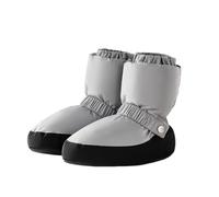 Hixingo Botas Calentamiento Ballet, 34-45 Zapatillas de Ballet Mujer Invierno Cálidas Botas de Calentamiento Ballet Gomas de Sujeción para Práctica de Baile (VA23 Gris,X-Large)