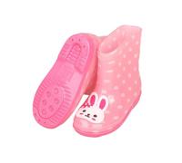 Hixingo Botas de Agua Niña Niño, Botas Agua Niña Niño Botas Lluvia Unisex Niños Dibujos Animados de Transporte Impermeables y Antideslizante Talla 24-29 EU - Estampado de Animales