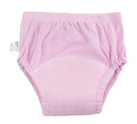 Hixingo Bragas de Aprendizaje Niña, Calzones de Entrenamiento Niño Pañal de Aprendizaje 1-6 Años Pantalones de Entrenamiento 2 Piezas Pañales de Tela Reutilizables Transpirable (Púrpura ligera,2T)