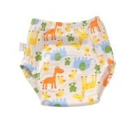 Hixingo Bragas de Aprendizaje Niña, Calzones de Entrenamiento Niño Pañal de Aprendizaje 1-6 Años Pantalones de Entrenamiento 2 Piezas Pañales de Tela Reutilizables (Rana + Pato,110)