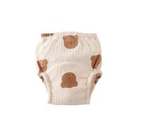 Hixingo Bragas de Aprendizaje para Bebés, 1 piezas de Pañal de Aprendizaje Calzones de Entrenamiento Reutilizables, Pañales de Tela para 1 a 6 Años Niños y Niñas (Estilo 10,S: 80)