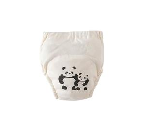 Hixingo Bragas de Aprendizaje para Bebés, 1 piezas de Pañal de Aprendizaje Calzones de Entrenamiento Reutilizables, Pañales de Tela para 1 a 6 Años Niños y Niñas (Patrones lindos 5,XL: 110)