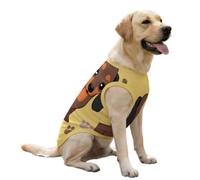 Hixingo Chaleco Refrigerante para Perro, Chaqueta de Enfriamiento por Evaporación para Perros, Ropa Transpirable de Verano Anti Golpe de Calor con Ajustable Arnés (Perro marrón 2,3XL)