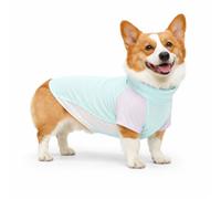 Hixingo Chaleco Refrigerante para Perro, Chaqueta de Enfriamiento por Evaporación para Perros, Ropa Transpirable de Verano Anti Golpe de Calor con Ajustable Arnés (ST27 Verde,3XL)