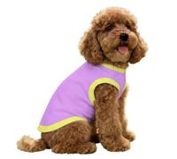Hixingo Chaleco Refrigerante para Perro (Color Liso 35,XS) | Chaqueta de Enfriamiento por Evaporación para Perros, Ropa Transpirable de Verano Anti Golpe de Calor con Ajustable Arnés