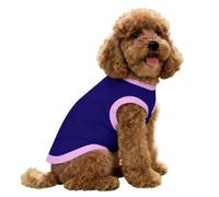 Hixingo Chaleco Refrigerante para Perro (Color Liso 5,XS) | Chaqueta de Enfriamiento por Evaporación para Perros, Ropa Transpirable de Verano Anti Golpe de Calor con Ajustable Arnés