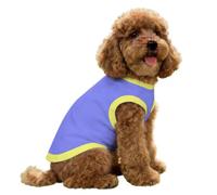 Hixingo Chaleco Refrigerante para Perro (Color Liso 53,XS) | Chaqueta de Enfriamiento por Evaporación para Perros, Ropa Transpirable de Verano Anti Golpe de Calor con Ajustable