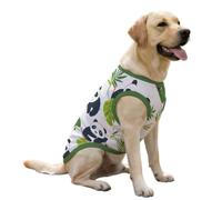 Hixingo Chaleco Refrigerante para Perro (Panda Negro 8,XXL) | Chaqueta de Enfriamiento por Evaporación para Perros, Ropa Transpirable de Verano Anti Golpe de Calor con Ajustable Arnés