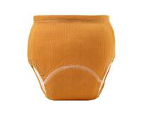 Hixingo Color Liso Bragas de Aprendizaje, 2 Piezas de Pañales de Tela Calzones de Entrenamiento Reutilizables, Pañal de Aprendizaje, Pantalones de Entrenamiento para Niños/Niñas (Naranja,110cm)