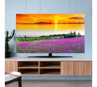 Hixingo Cubierta Antipolvo para TV, 32"-80" Universal Funda para Televisor Elástico Protector para Smart TV, Paisaje Cubierta de Televisión Pantalla de Funda (75"(175x100cm),Puesta Sol)