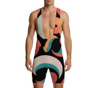 Hixingo Culotte Ciclismo Hombre con Tirantes 3D | Ciclismo Pantalones Cortos de Babero Verano Transpirable y Secado Rápido Pantalón Corto Medias MTB Bicycle Shorts