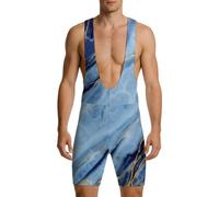 Hixingo Culotte Ciclismo Hombre con Tirantes Estampado | Ciclismo Pantalones Cortos de Babero Verano Transpirable y Secado Rápido Pantalón Corto Medias MTB Bicycle Shorts