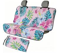 Hixingo Funda Asiento Coche Trasero (Hoja Tropical 10,150x140cm)