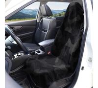 Hixingo Funda de Asiento de Coche Delantero Universal (Camuflaje Negro 3,75x147cm)