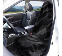 Hixingo Funda de Asiento de Coche Delantero Universal (Camuflaje Negro 8,75x147cm)
