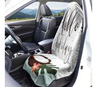 Hixingo Funda de Asiento de Coche Delantero Universal (Hawái Tropical 8,75x147cm)
