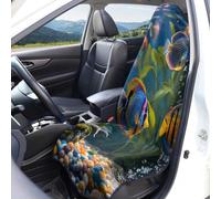 Hixingo Funda de Asiento de Coche Delantero Universal (Océano Tropical 10,75x147cm)