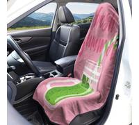 Hixingo Funda de Asiento de Coche Delantero Universal (Retro Tropical 1,75x147cm)