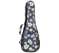 Hixingo Funda Ukelele Concierto 21 23 26 Pulgadas, Funda Ukelele Soprano con Correas Ajustables Funda Ukelele Acolchada para Adulto y Niños (21 pulgadas,Viburnum)