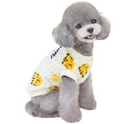 Hixingo Jersey para Perros Grandes Medianos Pequeños, Jersey de Forro Polar Perro Cálido Invierno Suave y Cómodo para el Animal y Fácil de Poner y Clima Frío (WY009 Beige,XXL)