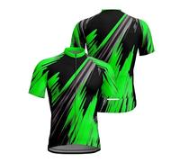 Hixingo Maillot Ciclismo Hombre Manga Corta Verano Impresión 3D Transpirable Secado Rápido Ropa Ciclismo para Bicicleta de Carretera y MTB Camiseta con Bolsillos, Grafitis 3D (Negro,XS)