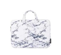 Hixingo Maletín Funda para Portátil 12'' 13" 14" 15", Impermeable Portátiles Bolsa Bolsa Ordenador Compatible Grafiti Funda Protectora Laptop Bolso para Hombre Mujer (Blanco,12 Pulgadas)