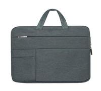 Hixingo Maletín Funda para Portátil 13" 14" 15.6", Portátiles Bolsa Impermeable Bolsa Ordenador Compatible Funda Protectora Laptop Bolso Netbooks para Hombre Mujer (15.6”,Gris Oscuro)