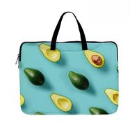 Hixingo Maletín Funda para Portátil 13" 14" 15", Portátiles Bolsa Impresión 3D Bolsa Ordenador Compatible Funda Protectora Laptop Bolso Netbooks para Hombre Mujer (15”,Modello di Avocado 1)