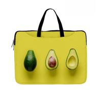 Hixingo Maletín Funda para Portátil 13" 14" 15", Portátiles Bolsa Impresión 3D Bolsa Ordenador Compatible Funda Protectora Laptop Bolso Netbooks para Hombre Mujer (15”,Modello di Avocado 9)