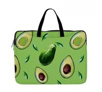 Hixingo Maletín Funda para Portátil 13" 14" 15", Portátiles Bolsa Impresión 3D Bolsa Ordenador Compatible Funda Protectora Laptop Bolso Netbooks para Hombre Mujer (13”,Modello di Avocado 3)