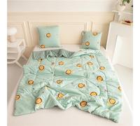 Hixingo Manta y Cojin 2 en 1, Manta de Cojín de Viaje Suave y Cálido Multifuncional Manta de Peluche y Almohada en Uno para Avión Coche, Oficina, Sofá Cama (León,50 * 50cm)