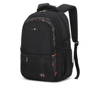 Hixingo Mochila Escolar Adolescente, Mochilas Escolares Ultraligero Mochila Infantil Estudiante, Casual Mochila Grande para Universitarias Instituto Secundaria (Rojo)