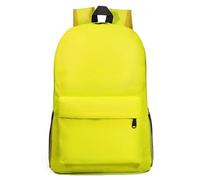 Hixingo Mochilas Escolares Infantil para Niños y Niñas, Ligero Duradero Adolescentes Mochila Casual Mochila Escolar Unisex para Colegio Viajes Deportes (Amarillo,47x31x18cm)