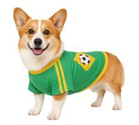 Hixingo Pack de 1 Camiseta para Perro de Verano, Tirantes de Transpirable para Mascotas Pequeños Medianos Grandes, Chaleco Ligero Cachorros Ropa Suave Canina (Vert,S)