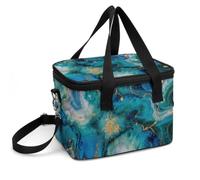 Hixingo Pequeña Bolsa Térmica (Arena movediza 4,25x19x17cm) | Nevera Portátil Almuerzo, Ideal para Trabajo, Colegio, Picnic y Playa. Mantiene la Temperatura Durante Horas