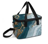 Hixingo Pequeña Bolsa Térmica (Arena movediza 6,25x19x17cm) | Nevera Portátil Almuerzo, Ideal para Trabajo, Colegio, Picnic y Playa. Mantiene la Temperatura Durante Horas