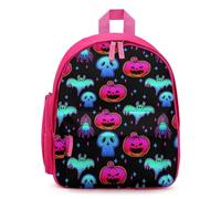 Hixingo Sac a Dos Enfant Fille de 3 à 10 Ans, Halloween, Cartable Maternelle, Sac a Dos Grande Capacité, Idée Cadeau, pour Petit Adolescents (Fantasma que viene)