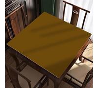 Hixingo Tapete de Mahjong Portátil para Juegos de Mesa, Tapete Cuadrado de Estilo Colores Sólidos | Antideslizante y Silencioso para Cartas, Dados, Dominó y Tablero (Gris Topo,100 x 100 cm)