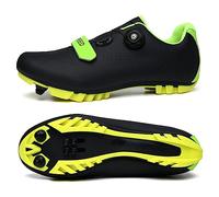 Hixingo Zapatilla de Ciclismo Hombre, Zapatos Bicicleta de Carretera Exterior MTB Compatibles con SPD/SPD-SL Lock System, Zapatillas de Ciclismo Unisex Adulto Respirables Antideslizantes